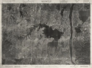 Huntly / this mosaic compiled by N.Z. Aerial Mapping Ltd. for Lands and Survey Dept., N.Z.