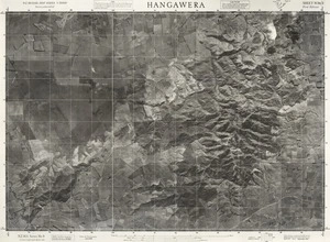 Hangawera / this mosaic compiled by N.Z. Aerial Mapping Ltd. for Lands and Survey Dept., N.Z.