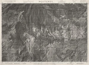 Ngutunui / this mosaic compiled by N.Z. Aerial Mapping Ltd. for Lands and Survey Dept., N.Z.