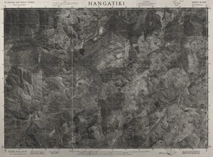 Hangatiki / this mosaic compiled by N.Z. Aerial Mapping Ltd. for Lands and Survey Dept., N.Z.
