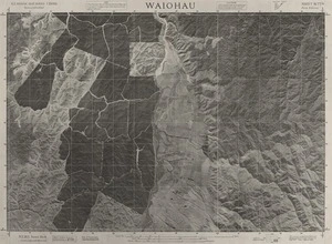 Waiohau / this mosaic compiled by N.Z. Aerial Mapping Ltd. for Lands and Survey Dept., N.Z.