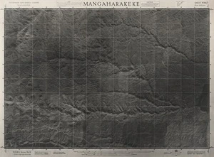 Mangaharakeke / this mosaic compiled by N.Z. Aerial Mapping Ltd. for Lands and Survey Dept., N.Z.