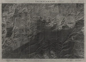 Taumatamaire / this mosaic compiled by N.Z. Aerial Mapping Ltd. for Lands and Survey Dept., N.Z.