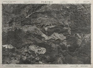 Pakoko / this mosaic compiled by N.Z. Aerial Mapping Ltd. for Lands and Survey Dept., N.Z.