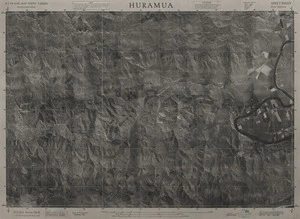 Huramua / this mosaic compiled by N.Z. Aerial Mapping Ltd. for Lands and Survey Dept., N.Z.