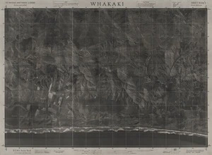 Whakaki / this mosaic compiled by N.Z. Aerial Mapping Ltd. for Lands and Survey Dept., N.Z.
