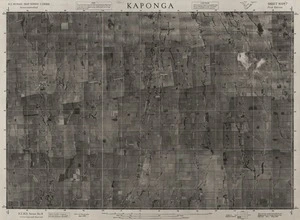 Kaponga / this mosaic compiled by N.Z. Aerial Mapping Ltd. for Lands and Survey Dept., N.Z.