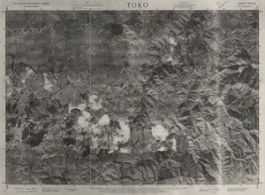 Toko / this mosaic compiled by N.Z. Aerial Mapping Ltd. for Lands and Survey Dept., N.Z.