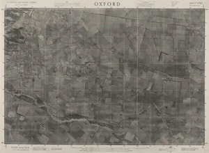 Oxford / this mosaic compiled by N.Z. Aerial Mapping Ltd. for Lands and Survey Dept., N.Z.