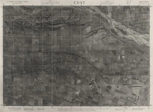 Cust / this mosaic compiled by N.Z. Aerial Mapping Ltd. for Lands and Survey Dept., N.Z.