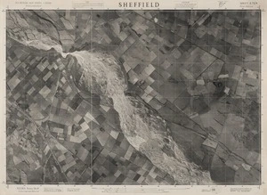 Sheffield / this mosaic compiled by N.Z. Aerial Mapping Ltd. for Lands and Survey Dept., N.Z.
