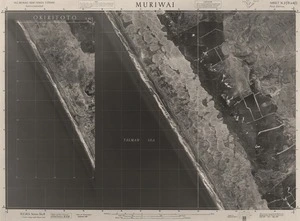 Muriwai / this mosaic compiled by N.Z. Aerial Mapping Ltd. for Lands and Survey Dept., N.Z.