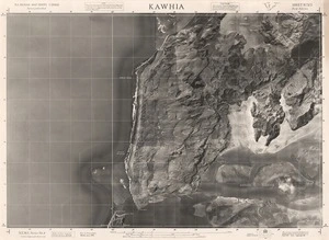 Kawhia / this mosaic compiled by N.Z. Aerial Mapping Ltd. for Lands and Survey Dept., N.Z.