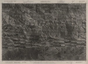 Ahititi / this map was compiled by N.Z. Aerial Mapping Ltd. for Lands & Survey Dept., N.Z.