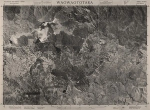 Waowaototara / this mosaic compiled by N.Z. Aerial Mapping Ltd. for Lands and Survey Dept., N.Z.