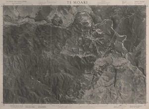 Te Moari / this mosaic compiled by N.Z. Aerial Mapping Ltd. for Lands and Survey Dept., N.Z.