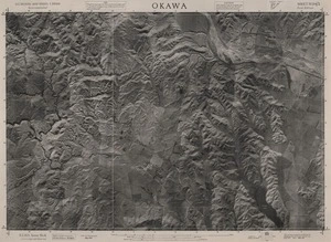 Okawa / this map was compiled by N.Z. Aerial Mapping Ltd. for Lands & Survey Dept., N.Z.