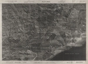 Adams / this mosaic compiled by N.Z. Aerial Mapping Ltd. for Lands and Survey Dept., N.Z.