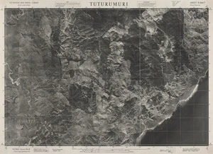 Tuturumuri / this mosaic compiled by N.Z. Aerial Mapping Ltd. for Lands and Survey Dept., N.Z.