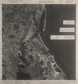 Motueka / mosaic compiled by N.Z. Aerial Mapping Ltd for Lands and Survey Dept. N.Z.