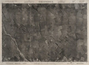 Greendale / this mosaic compiled by N.Z. Aerial Mapping Ltd. for Lands and Survey Dept., N.Z.