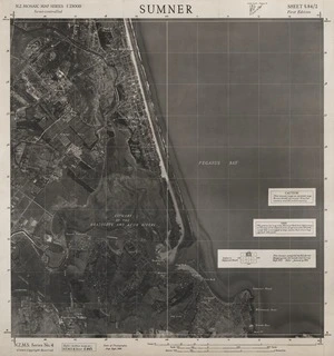 Sumner / this mosaic compiled by N.Z. Aerial Mapping Ltd. for Lands and Survey Dept. N.Z.