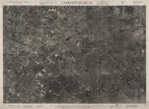 Christchurch / this mosaic compiled by N.Z. Aerial Mapping Ltd. for Lands and Survey Dept. N.Z.