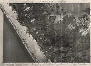 Parkhurst / this mosaic compiled by N.Z. Aerial Mapping Ltd. for Lands and Survey Dept., N.Z.