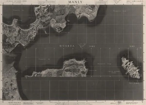 Manly / this mosaic compiled by N.Z. Aerial Mapping Ltd. for Lands and Survey Dept., N.Z.