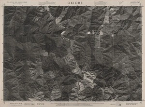 Okiore / this mosaic compiled by N.Z. Aerial Mapping Ltd. for Lands and Survey Dept., N.Z.