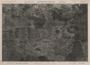 Komokoriki / this mosaic compiled by N.Z. Aerial Mapping Ltd. for Lands and Survey Dept., N.Z.