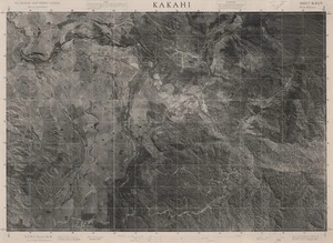 Kakahi / this mosaic compiled by N.Z. Aerial Mapping Ltd. for Lands and Survey Dept., N.Z.