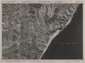 Haupouri / this mosaic compiled by N.Z. Aerial Mapping Ltd. for Lands and Survey Dept., N.Z.