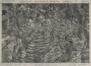 Havelock North / this mosaic compiled by N.Z. Aerial Mapping Ltd. for Lands and Survey Dept., N.Z.
