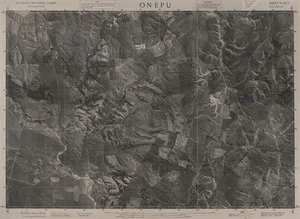 Onepu / this mosaic compiled by N.Z. Aerial Mapping Ltd. for Lands and Survey Dept., N.Z.