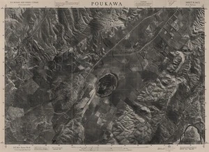 Poukawa / this mosaic compiled by N.Z. Aerial Mapping Ltd. for Lands and Survey Dept., N.Z.