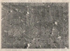 Kimbolton / this mosaic compiled by N.Z. Aerial Mapping Ltd. for Lands and Survey Dept., N.Z.