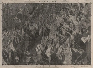 Little Ben / mosaic was compiled by N.Z. Aerial Mapping Ltd. for Lands and Survey Dept., N.Z.