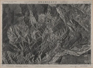 Onamalutu / this mosaic compiled by N.Z. Aerial Mapping Ltd. for Lands and Survey Dept., N.Z.