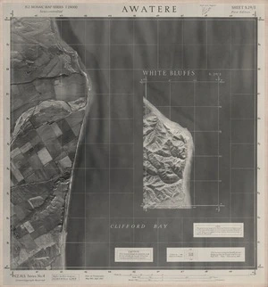 Awatere / this mosaic compiled by N.Z. Aerial Mapping Ltd. for Lands and Survey Dept., N.Z.