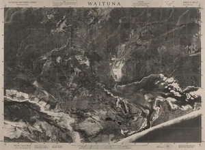 Waituna / this mosaic compiled by N.Z. Aerial Mapping Ltd. for Lands and Survey Dept., N.Z.