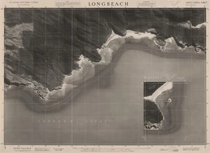 Longbeach / this mosaic compiled by N.Z. Aerial Mapping Ltd. for Lands and Survey Dept., N.Z.