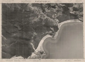 Papatowai / this mosaic compiled by N.Z. Aerial Mapping Ltd. for Lands and Survey Dept., N.Z.