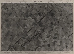 Chertsey / this mosaic compiled by N.Z. Aerial Mapping Ltd. for Lands and Survey Dept., N.Z.