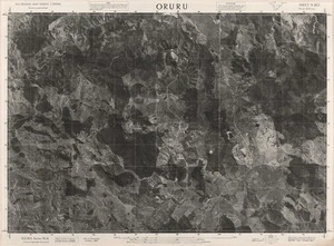 Oruru / this mosaic compiled by N.Z. Aerial Mapping Ltd. for Lands and Survey Dept., N.Z.