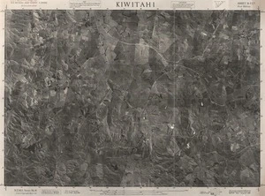 Kiwitahi / this mosaic compiled by N.Z. Aerial Mapping Ltd. for Lands and Survey Dept., N.Z.