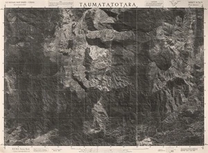 Taumatatotara / this mosaic compiled by N.Z. Aerial Mapping Ltd. for Lands and Survey Dept., N.Z.