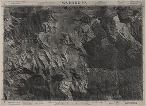Marokopa / this mosaic compiled by N.Z. Aerial Mapping Ltd. for Lands and Survey Dept., N.Z.