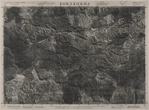Kokakoroa / this mosaic compiled by N.Z. Aerial Mapping Ltd. for Lands and Survey Dept., N.Z.
