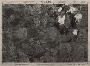 Piopio / this mosaic compiled by N.Z. Aerial Mapping Ltd. for Lands and Survey Dept., N.Z.